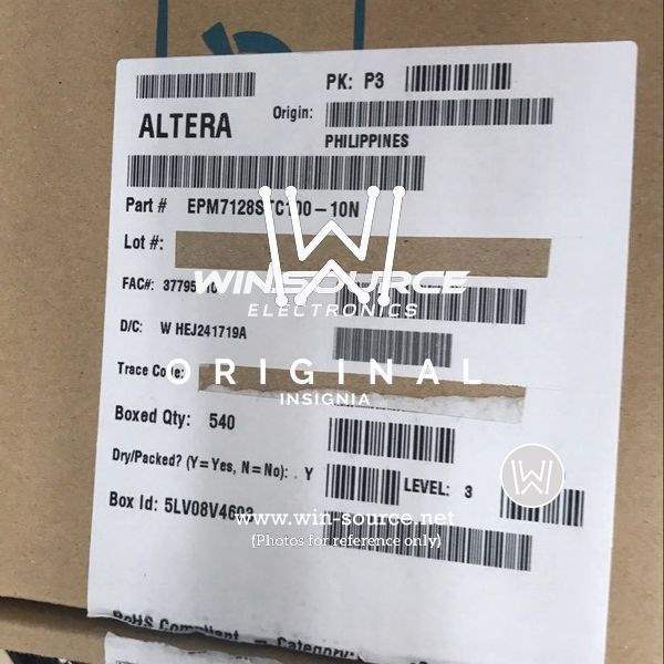 EPM7128STC100-10N label picture