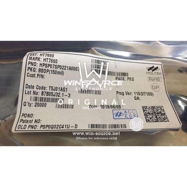 HT7660 label picture