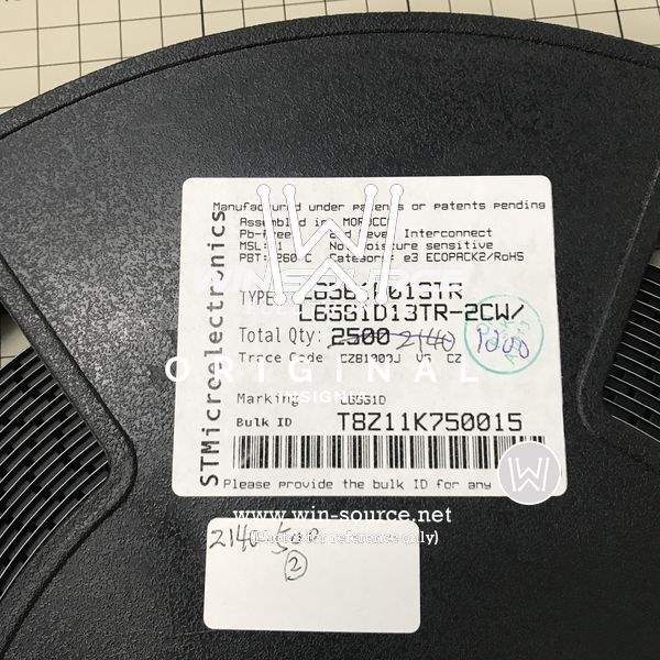 L6561D013TR label picture