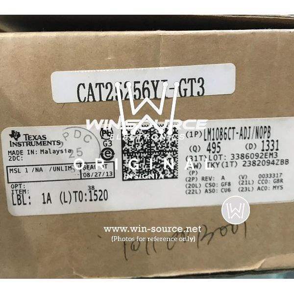 LM1086CT-ADJ label picture