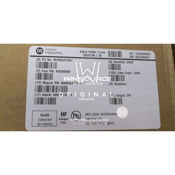 MAX5541ESA+ label picture