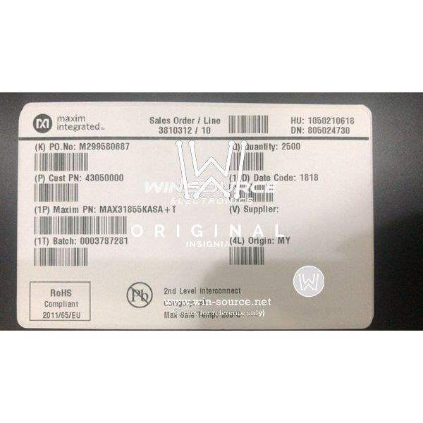 MAX31855KASA+ label picture 3