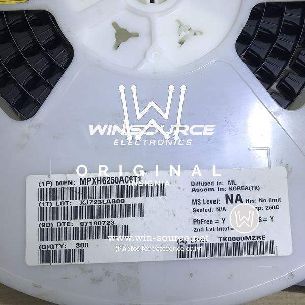 MPXH6250AC6T1 label picture