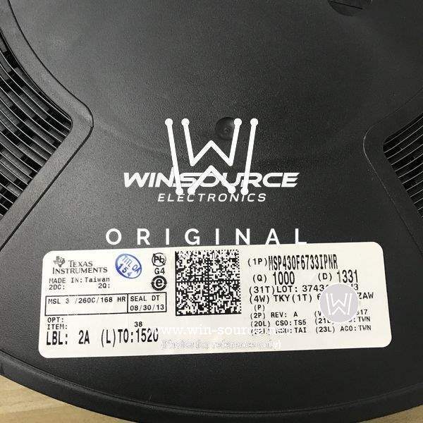 MSP430F6733IPNR label picture 4