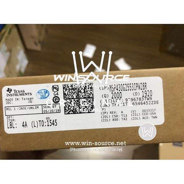 MSP430G2553IPW28R label picture