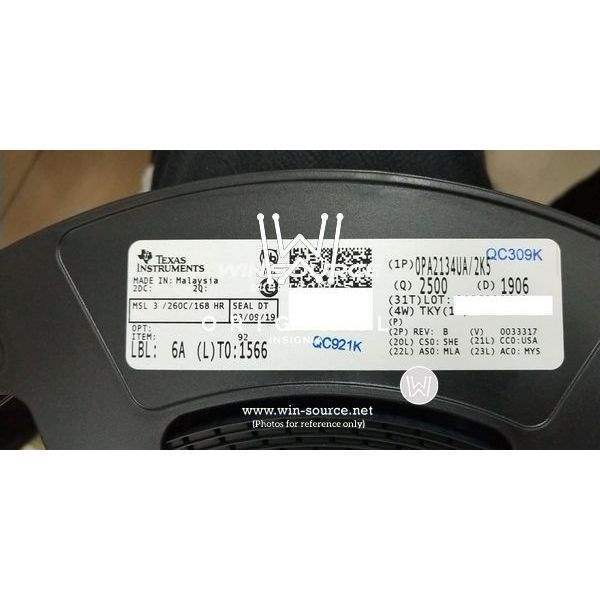OPA2134UA label picture 2