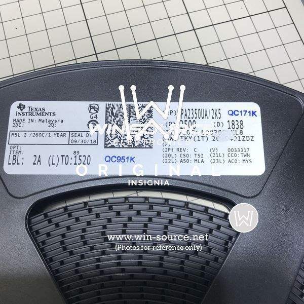 OPA2350UA/2K5G4 label picture