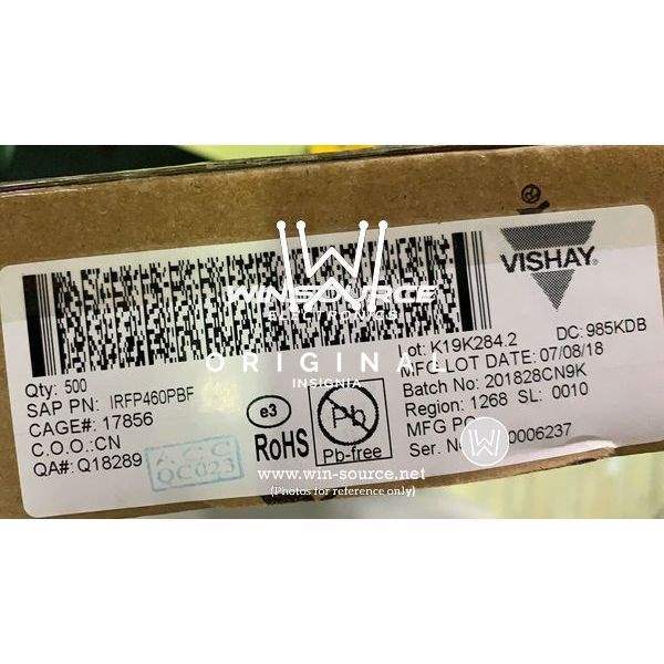 IRFP460PBF label picture 2