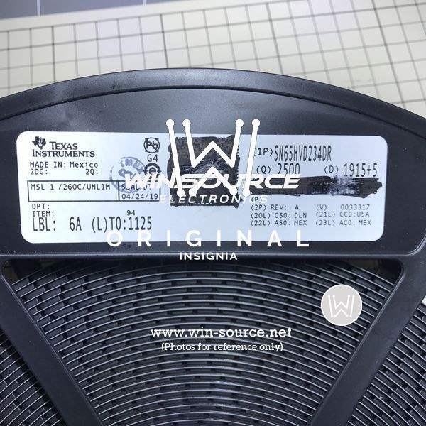 SN65HVD234D label picture 3