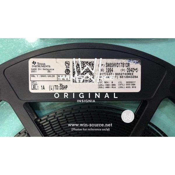  SN65HVD1781D label picture