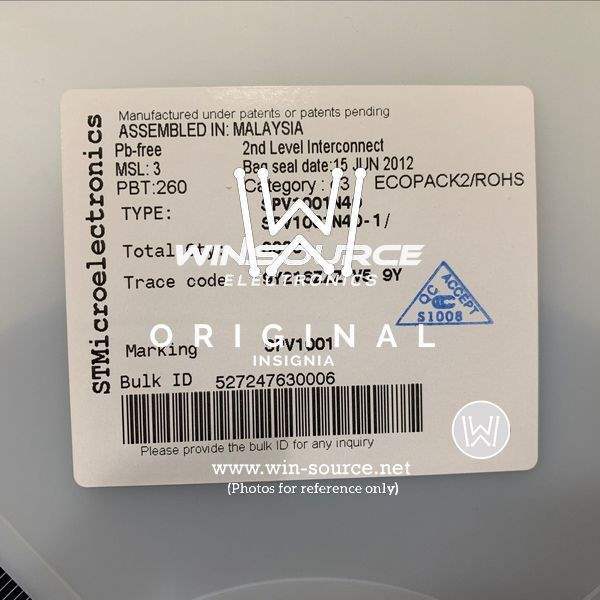 SPV1001N40 label picture