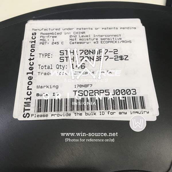 STH170N8F7-2 label picture