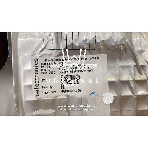  STM32F105RCT6TR label picture