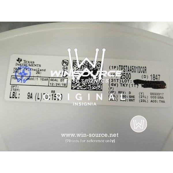 TPS7A4501DCQRG4 label picture