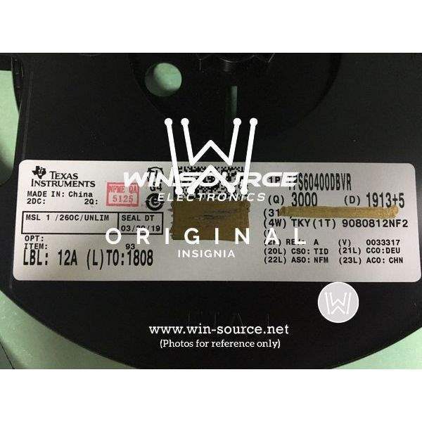 TPS60400DBV  label picture