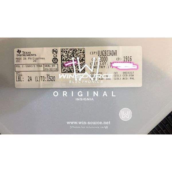 ULN2803ADWG4 label picture