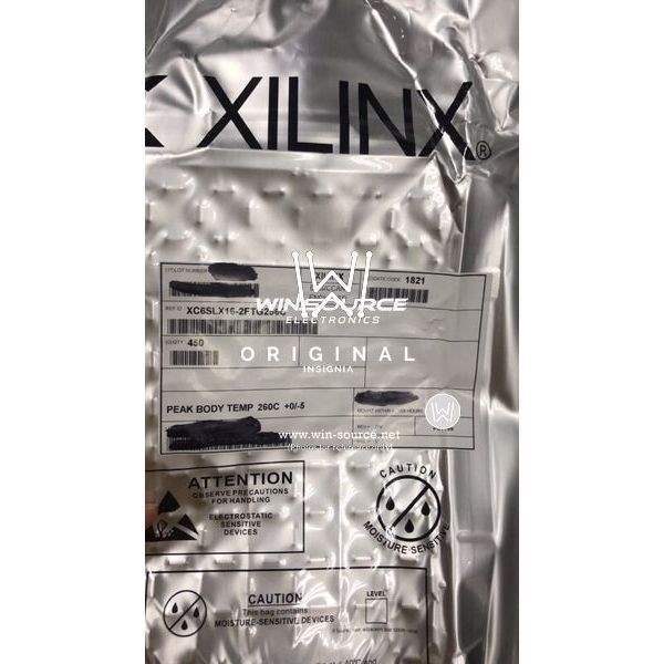XC6SLX16-2FTG256C label picture