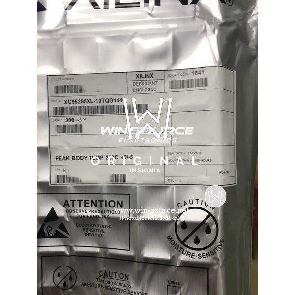 XC95288XL-10TQG144C label picture 2