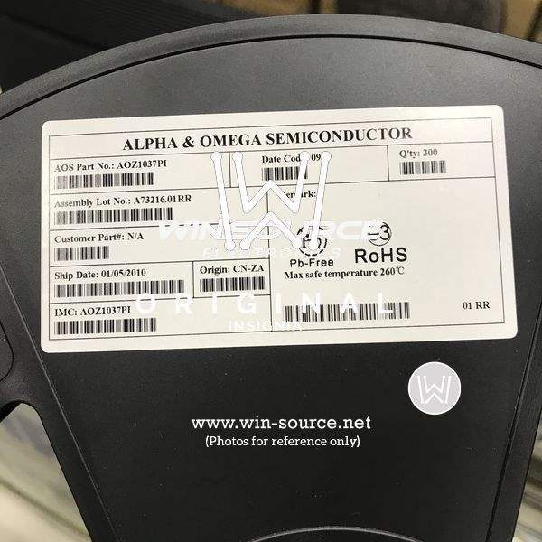  AOZ1037PI label picture