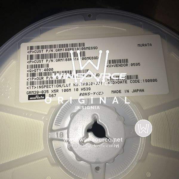 GRM188R61A106ME69D label picture 2