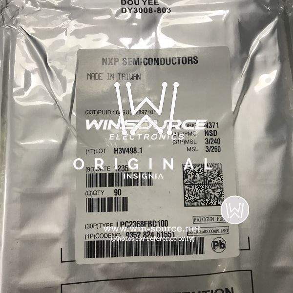 LPC2368FBD100 label picture 9
