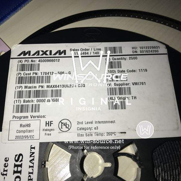 MAX6413UK29+T label picture