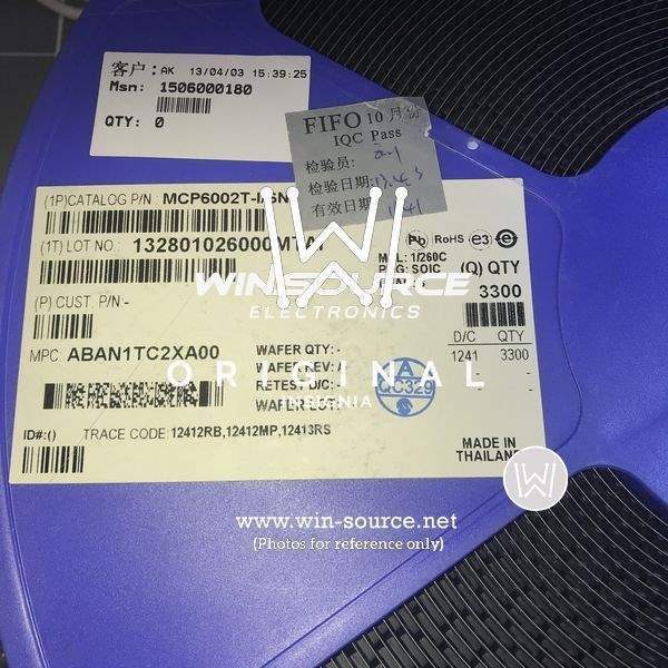 MCP6002T-I/SN label picture 2