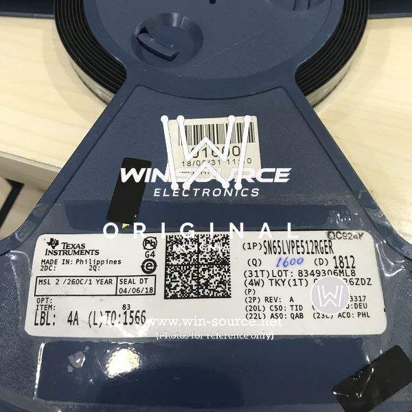 SN65LVPE512RGER label picture