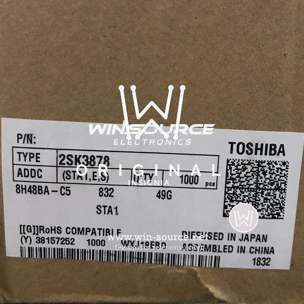  2SK3878 label picture