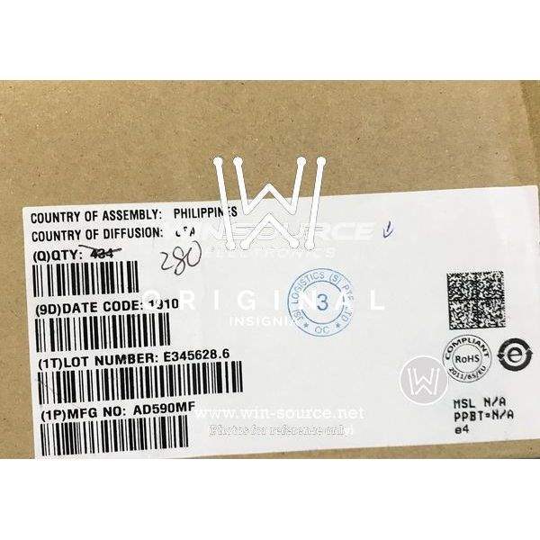 AD590MF label picture 2