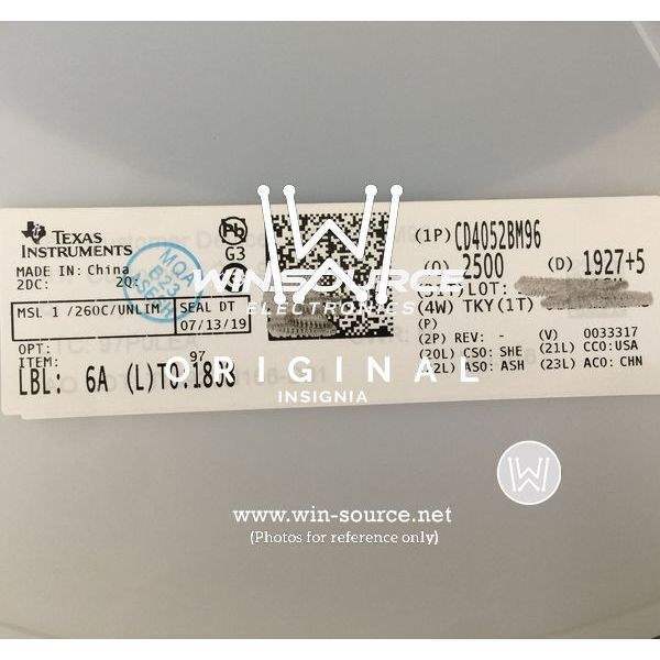 CD4052BM9 label picture