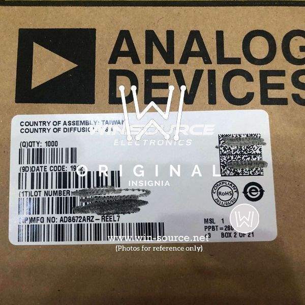 AD8672AR label picture