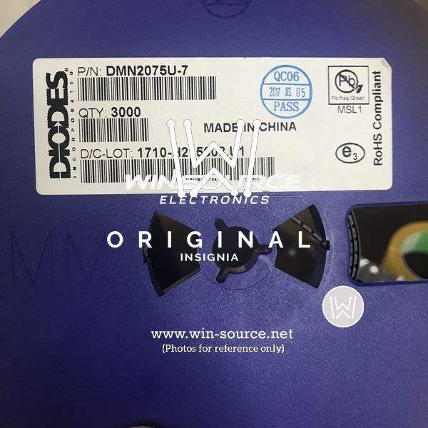  DMN2075U-7 label picture
