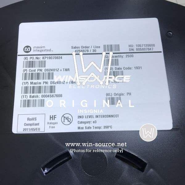 DS2401Z+T&R label picture