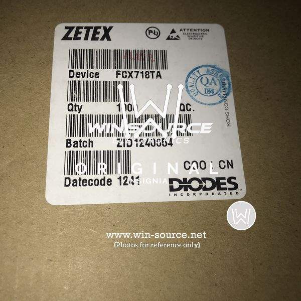 FCX718TA label picture