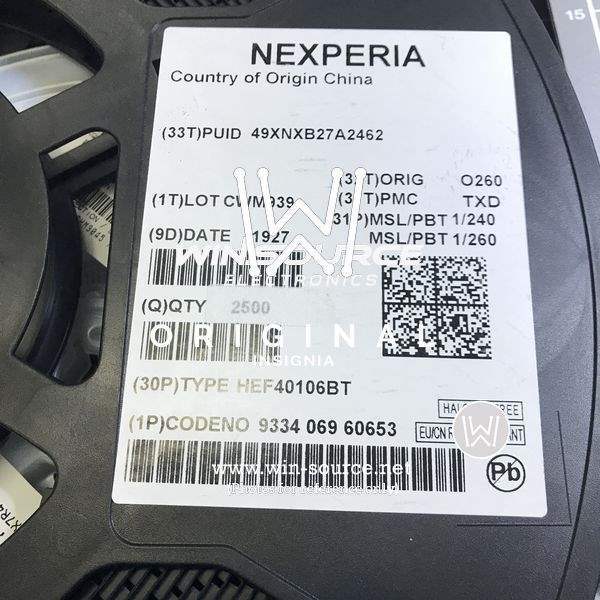 HEF40106BT label picture