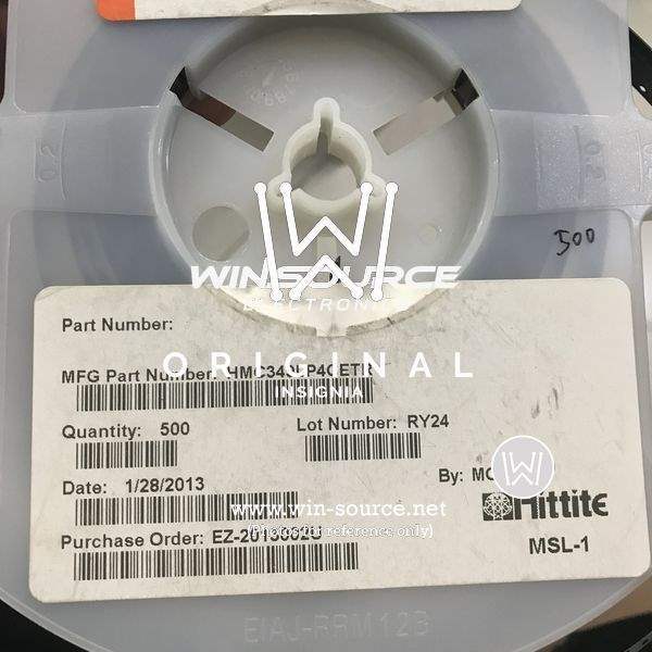  HMC349LP4CETR label picture