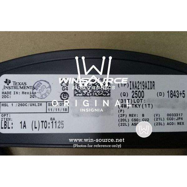 INA219AIDR label picture