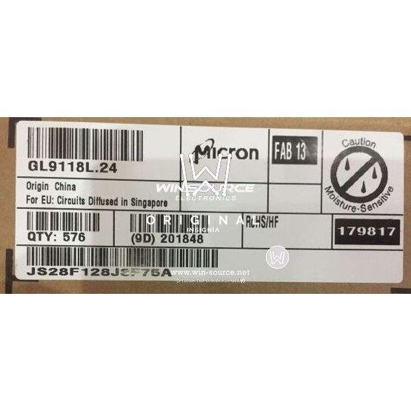 JS28F128J3F75A label picture