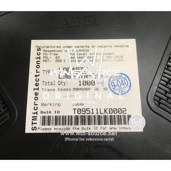 L9848TR label picture