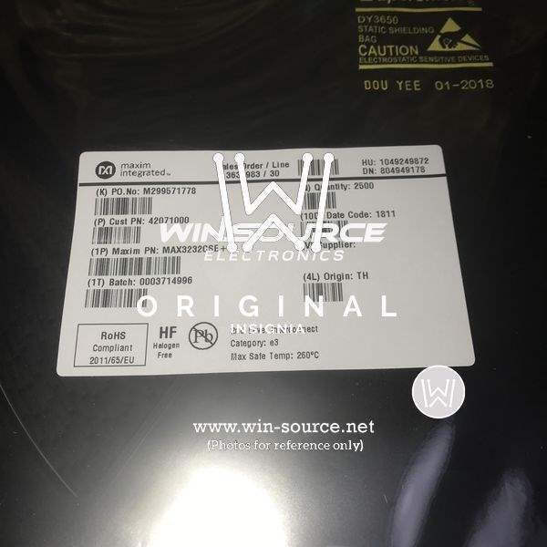 MAX3232CSE+T label picture 2