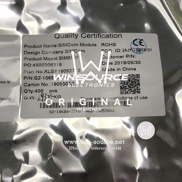  SIM800F label picture