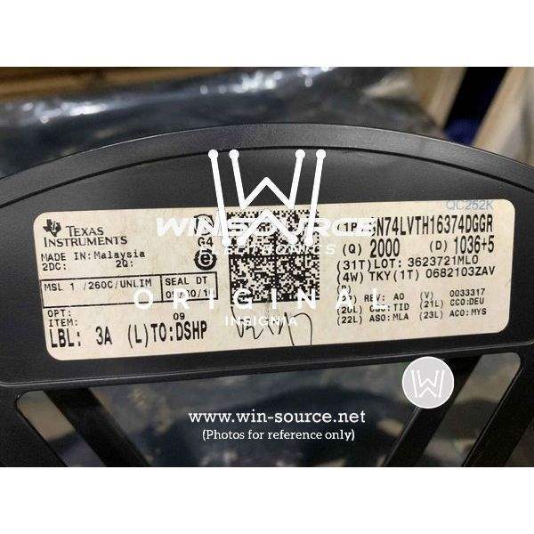 SN74LVTH16374DGGR label picture