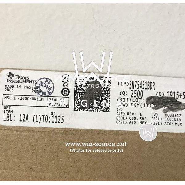 SN75451BDRG4 label picture
