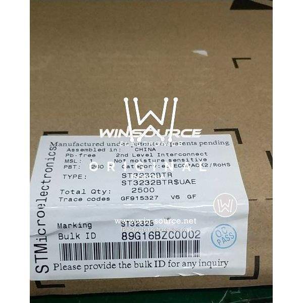 ST3232BTR label picture