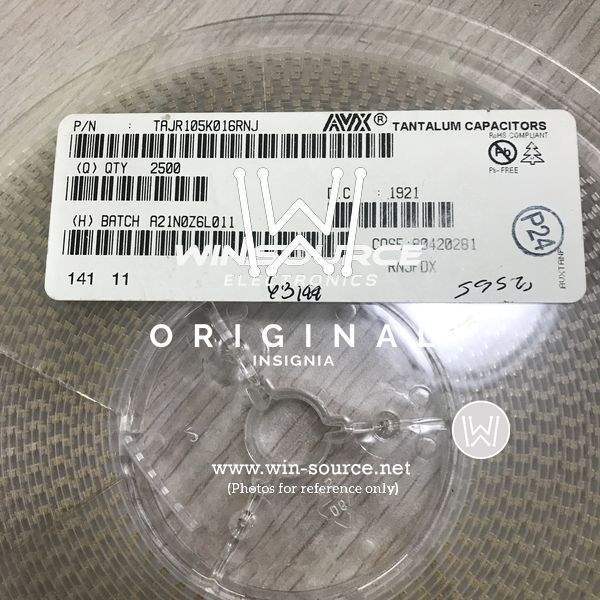 TAJR105M016RNJ label picture