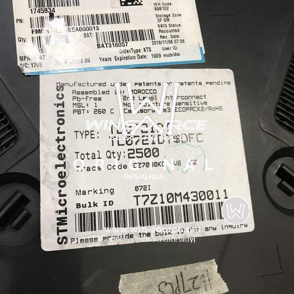 TL072IDT label picture 2