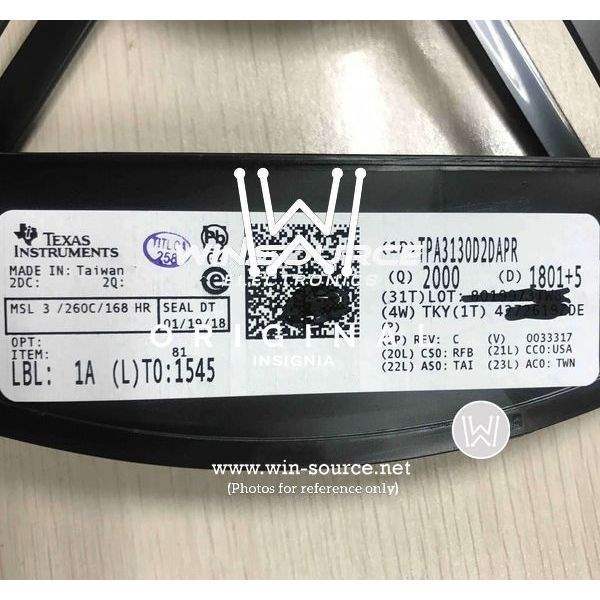 TPA3130D2DAPR label picture 2
