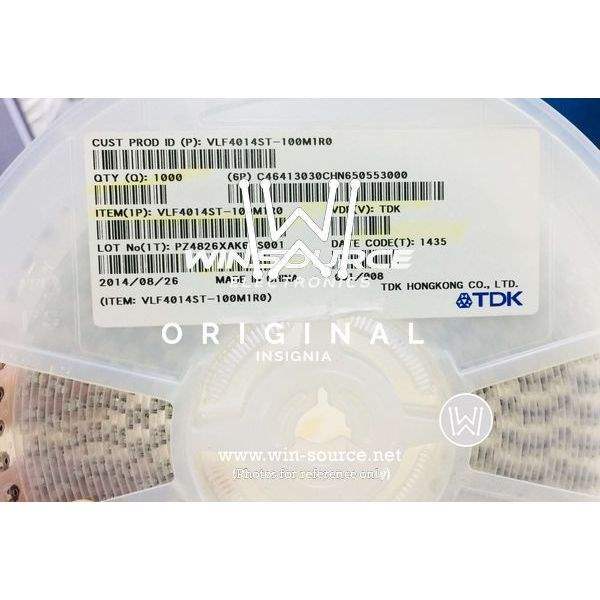 VLF4014ST-100M1R0 label picture 2