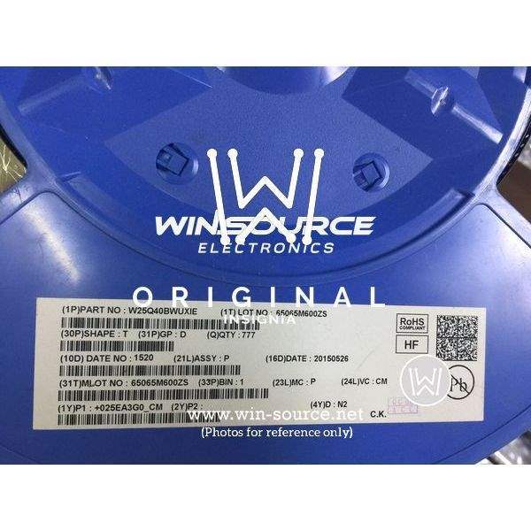 W25Q40EWUXIE label picture